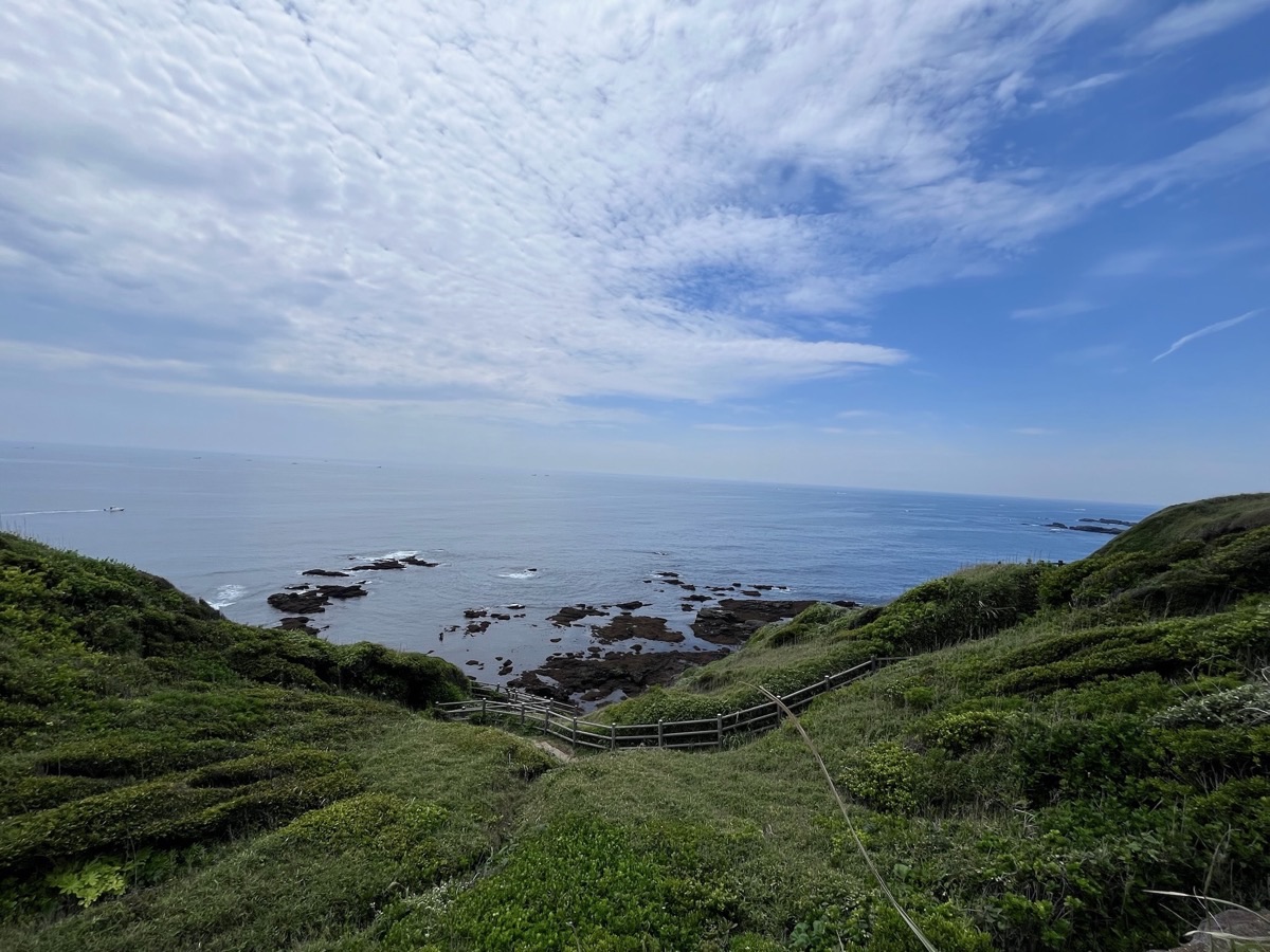 城ヶ島の絶景遊歩道